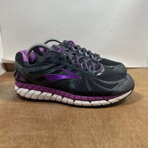 Brooks Ariel 16 Women's Size 9.5 2E (Extra Wide) Running Shoes Dark Gray Purple